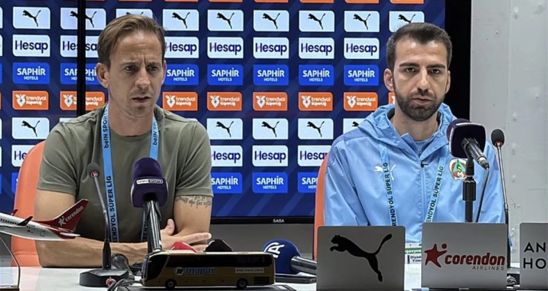 Corendon Alanyaspor Teknik Direktörü Joao Pereira: "Adil bir sonuç oldu"