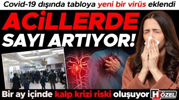 Covid-19 Sonrası yeni vir&uuml;s tehdidi: Acil servislerde hasta sayısı artıyor!
