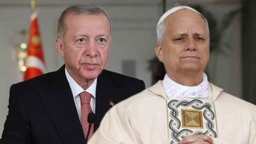 Cumhurbaşkanı Erdoğan ve Papa 14. Leo, D&uuml;nyaya Mesajlarını Cihann&uuml;ma Salonu'ndan Verecek