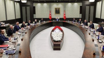 Cumhurbaşkanlığı Kabinesi Toplandı
