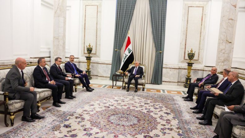 Dışişleri Bakanı Hakan Fidan, Irak Cumhurbaşkanı Reşid ile Görüşme Gerçekleştirdi