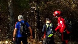 Doğa Yürüyüşü Sırasında Ormanlık Alanda Mahsur Kaldı!