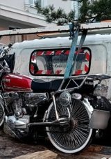 Drift Yapan Motosiklet Trafikte Ceza Aldı