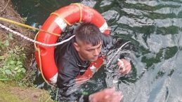 Düden Çayı’nda Sürüklenme İhalesi: Can Simidi ile Hayata Tutundu!