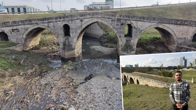 E-5'in Yanında Terk Edilen Tarihi Köprü: En Büyük Gözü 8.8 Metre Uzunluğunda