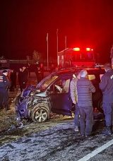 Edirne'de korkun&ccedil; kaza! İki tır ve &uuml;&ccedil; otomobil &ccedil;arpıştı: &Ouml;l&uuml; ve yaralılar var!
