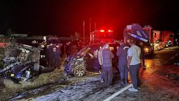 Edirne'de korkunç kaza! İki tır ve üç otomobil çarpıştı: Ölü ve yaralılar var!