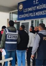 Edirne'de Yakalanan Beş Aranan Şahıs