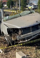 Ehliyetsiz s&uuml;r&uuml;c&uuml; ağaca &ccedil;arptı: 2 &ouml;l&uuml;, 1 yaralı