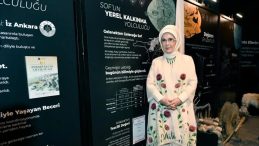 Emine Erdoğan, 'Anadoludakiler Sergisi'nin açılışında konuştu