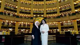 Emine Erdoğan'dan G&uuml;ney Kore Devlet Başkanı'nın eşi Kim ile programlarına ilişkin videolu paylaşım