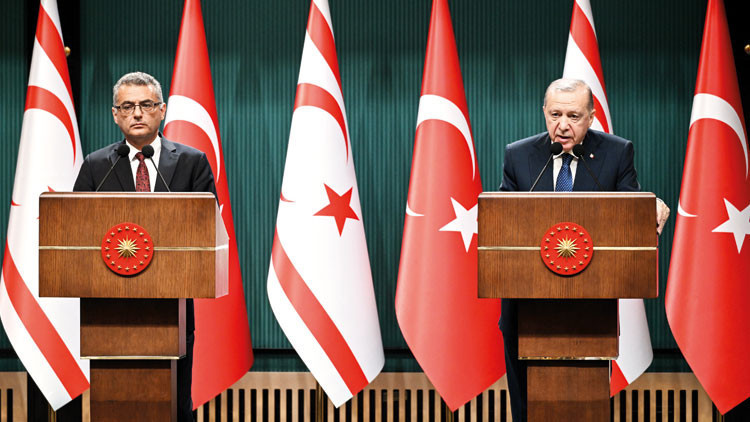 Erdoğan: Kıbrıs Milli Davamız