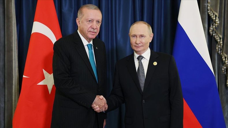 Erdoğan ve Putin Ukrayna'da Barışı G&ouml;r&uuml;şt&uuml;