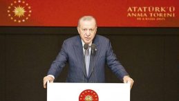 Erdoğan’dan Atatürk Mesajları