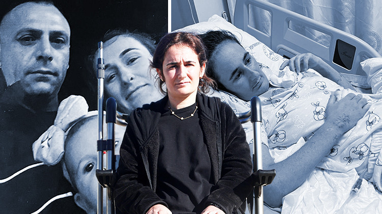 Eşi hayatını kaybetti, kendisi felç kaldı! Genç kadına avukat şoku: Tazminatın 850 bin lirasına el koydu