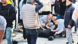 Eşinin Kullandığı Midib&uuml;s&uuml;n Altında Hayatını Kaybetti