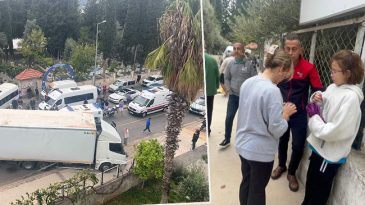 Fethiye'de Midib&uuml;s ile Kamyon &Ccedil;arpıştı: 22'si &Ouml;ğrenci, 23 Yaralı