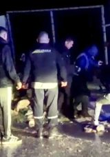 Fırtına Balık&ccedil;ıyı Denizde Yakaladı