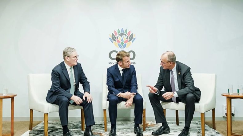 G20 Zirvesi'nde Macron, Merz ve Starmer ABD'nin Ukrayna Stratejisini Ele Aldı!