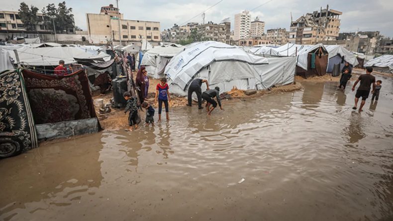 Gazze İ&ccedil;in Sağanak ve Su Baskını İhtimali!