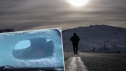 Gece hava sıcaklığı eksi 15 dereceye kadar düştü: Yollar ve araç camları buzla kaplandı