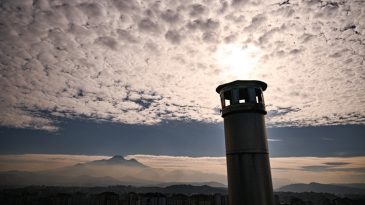 G&ouml;ky&uuml;z&uuml;nde Nadir Olarak G&ouml;r&uuml;len: Mammatus Bulutları Kayseri'yi S&uuml;sl&uuml;yor