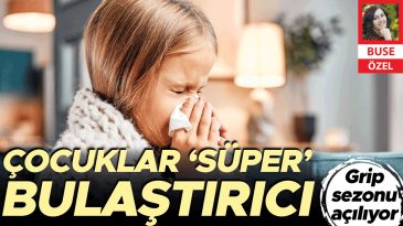 Grip Sezonu Başladı… &Ccedil;ocuklar 'S&uuml;per' Bulaştırıcı!