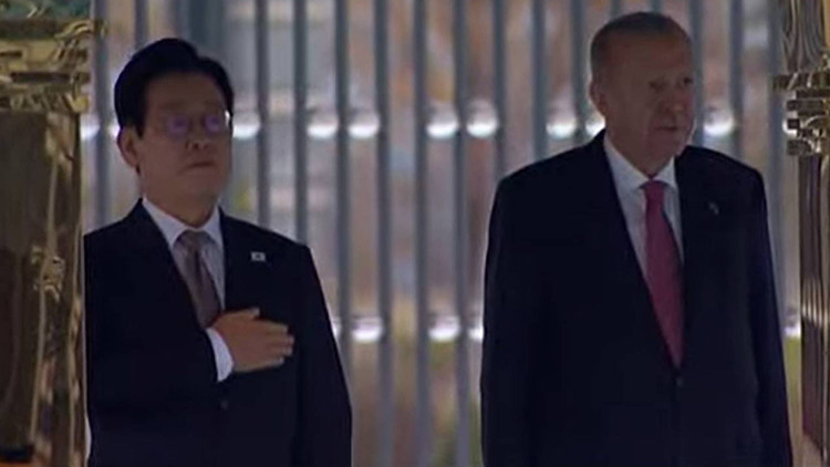 Güney Kore Başbakanı Beştepe'de: Erdoğan resmi törenle karşıladı