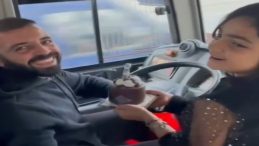 Halk Otob&uuml;s&uuml; Şof&ouml;r&uuml;ne Kızlarından Doğum G&uuml;n&uuml; S&uuml;rprizi