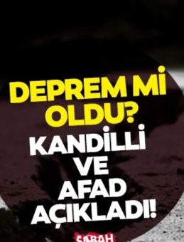 Hatay'da Deprem! Merkez Üssü ve Şiddeti Nedir?