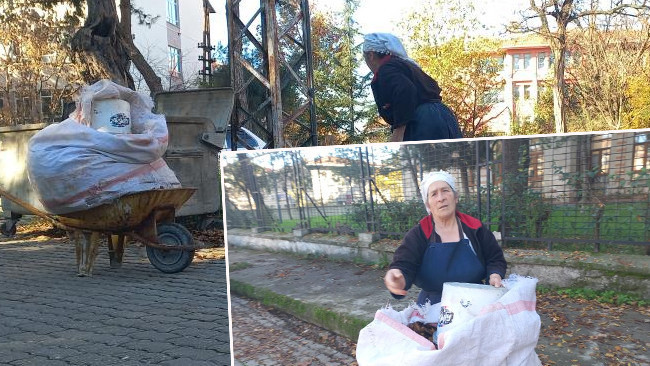 Her Sonbahar Tek Tek Topluyor: 60 Santim Derine Gömüyor! 'Benim Kafa Böyle Esiyor, Böyle Yapıyorum'