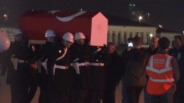 Hırvatistan'da D&uuml;şen Yangın U&ccedil;ağında Şehit Olan Pilot Bahar'ın Naaşı T&uuml;rkiye'ye Ulaşıldı
