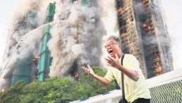 Hong Kong&rsquo;da Yangın Felaketi