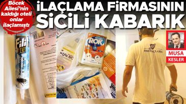 İla&ccedil;lama Şirketinin Ge&ccedil;mişi Soruları Beraberinde Getiriyor
