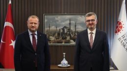 İletişim Başkanı Duran, RT&Uuml;K Başkanı Daniş ile Buluştu