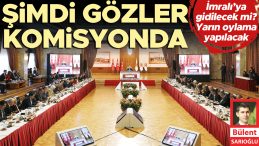 İmralı Oylaması için Kritik Toplantı Yapılacak