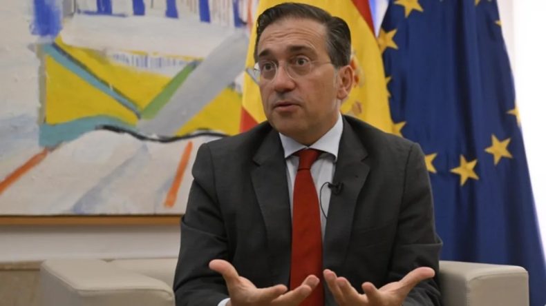 İspanya Dışişleri Bakanı: İsrail ve Filistin’de İki Devletli Çözüm Destekleniyor