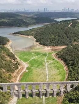 İstanbul Barajlarındaki Su Seviyesi Yüzde 20'ye Düştü