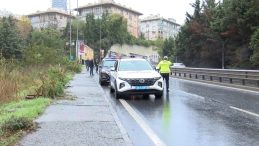 İstanbul – Beşiktaş'ta Ara&ccedil; Şarampole D&uuml;şt&uuml;