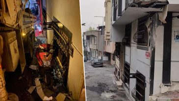 İstanbul'da korku dolu anlar! Vin&ccedil; 4 araca ve 2 binaya &ccedil;arptı | 'Ara&ccedil;tan aşağıya indiğinde yaptıklarının farkında değildi'