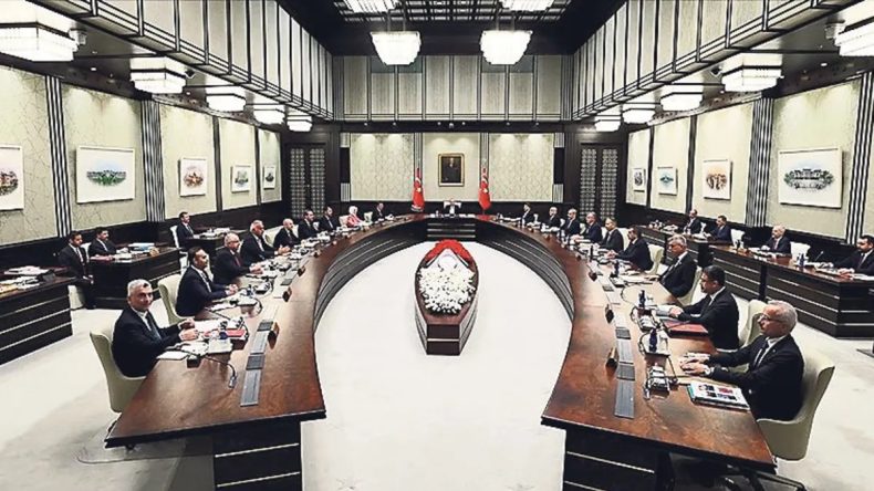 Kabine’nin Masasında Terör Olmayan Türkiye Hedefi