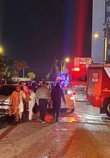 Kahramanmaraş'ta Apartman Otoparkında Endişe Verici Yangın
