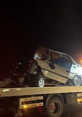 Kahramanmaraş'ta Korkun&ccedil; Kaza: Otomobil Kayalıklara &Ccedil;arptı! 1 Kişi Hayatını Kaybetti, 1 Kişi Yaralı