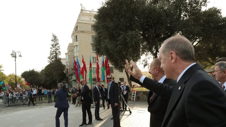 Karabağ Zaferi'nin 5. yılı! Başkan Erdoğan'dan Bakü'de tarihi açıklamalar: Karabağ Zaferi, Türk dünyası için gurur!