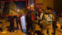 Kartal'da Çatlaklar Tespit Edilen 4 Katlı Bina Tahliye Edildi