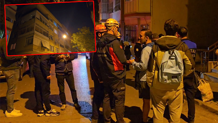 Kartal'da Çatlaklar Tespit Edilen 4 Katlı Bina Tahliye Edildi