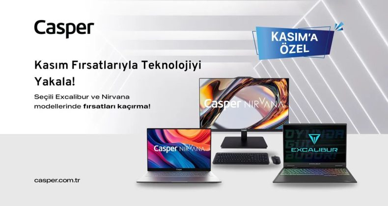 Kasım Ayında Casper'dan Yaşama Hız Katacak İndirim Kampanyası