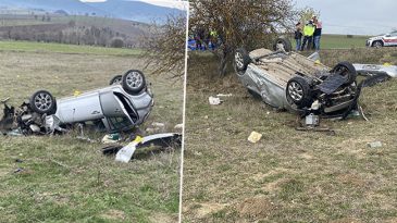 Kastamonu'da Feci Kaza: Tarlaya Savrulan Ara&ccedil;taki İki Kardeş Hayatını Kaybetti