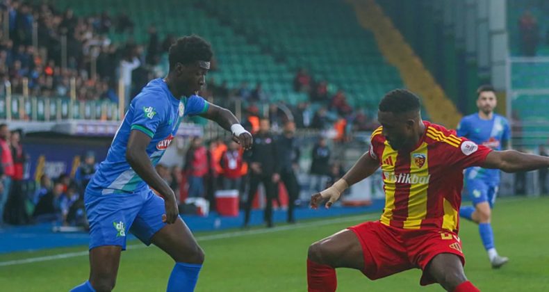 Kayserispor, Rizespor'u Tek Golle Yendi!