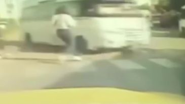 Kazadan Son Anda Kurtuldu